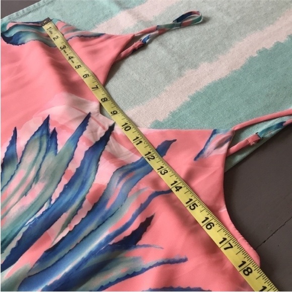 Show Me Your Mumu Tropical Twist Print Sleeveless Pullover Mini Slip Dress - Picture 9 of 11